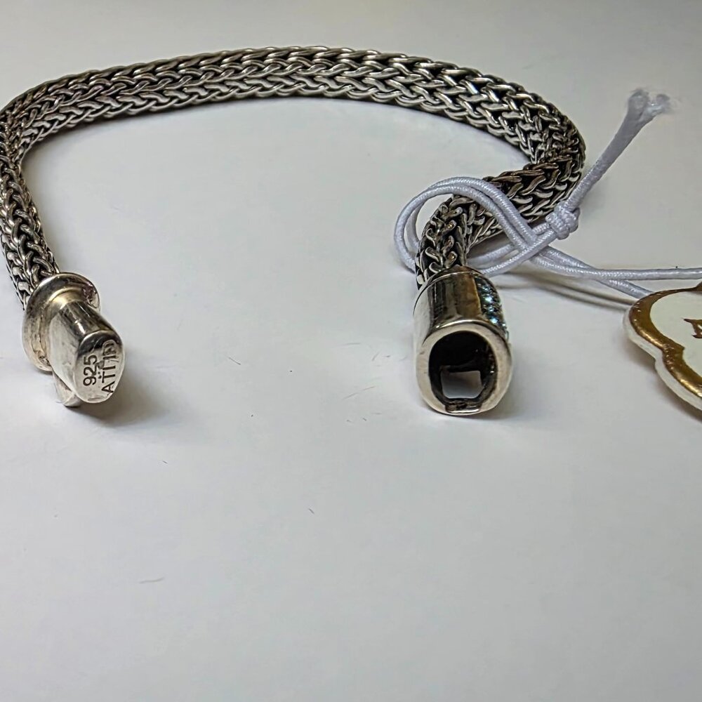 ANNIKA WITT Sterling Silver Semiprecious Stone Chain Bracelet - Picture 12 of 15